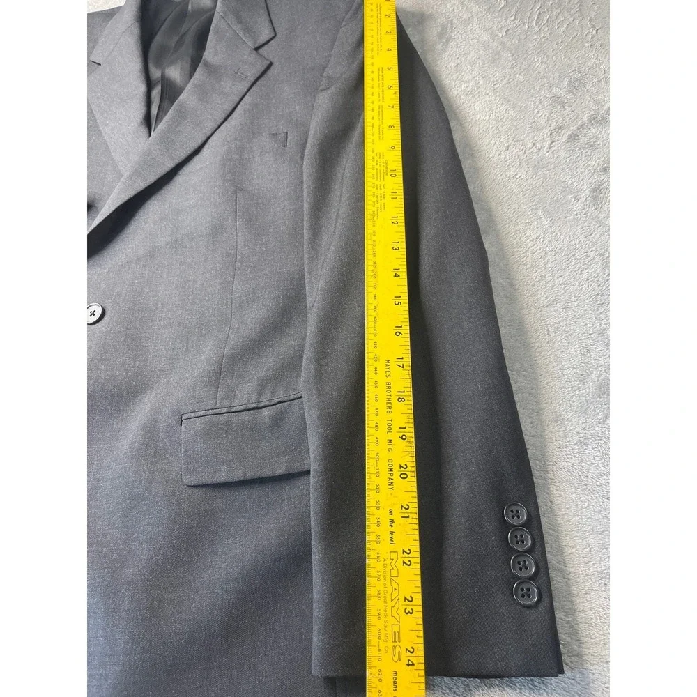 Austin Reed London Mens 41R Gray Wool Blend Suit Jacket Blazer & Pants‎  34X31